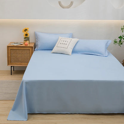 Solid Color Flat Sheet, Dorm & Student Bedding
