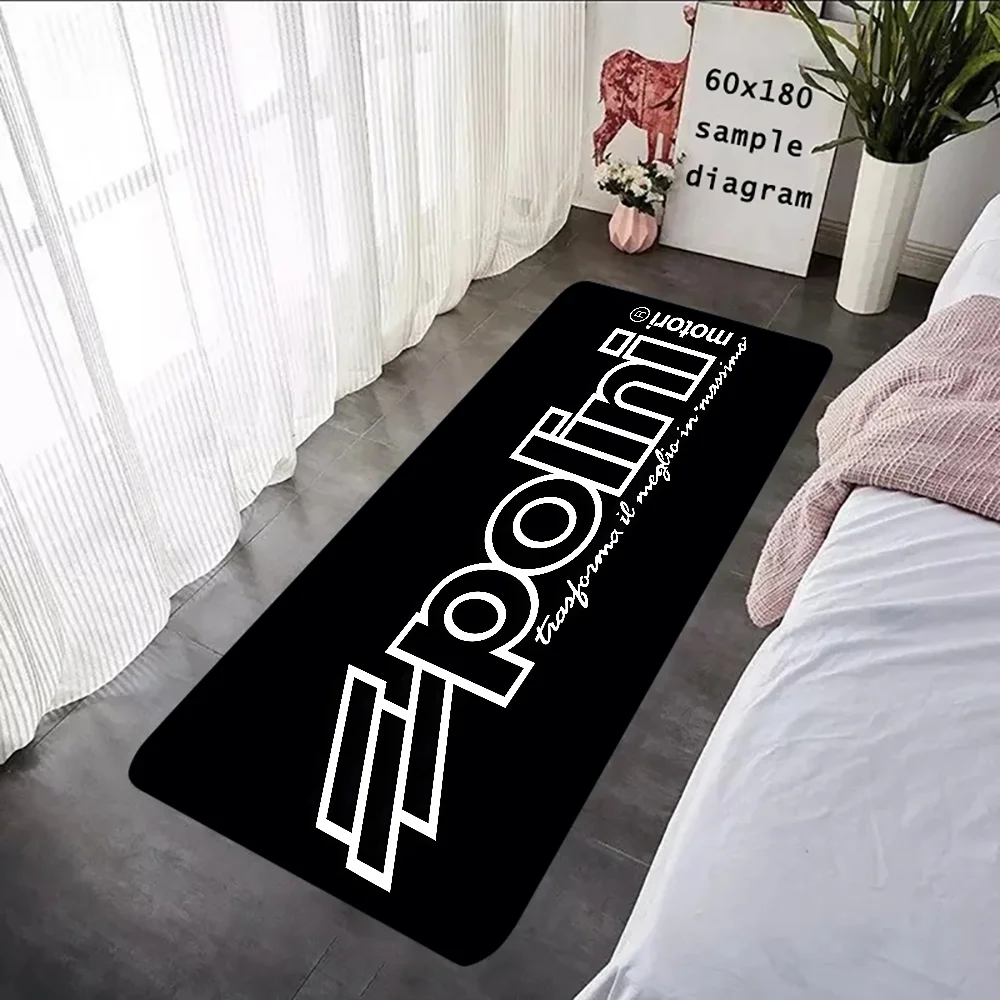 P-Polini-Italy S-Scooter Racer Floor Mat Graphic Printed Flannel Doormats for Bathroom Kitchen Entrance Carpet Home Decor