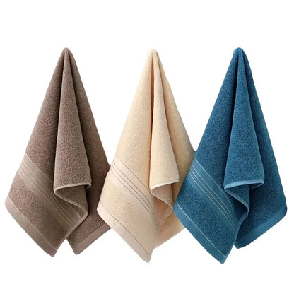Soft Pure Cotton Face Towels — Quick-Dry for Bathroom, Spa & Hotel