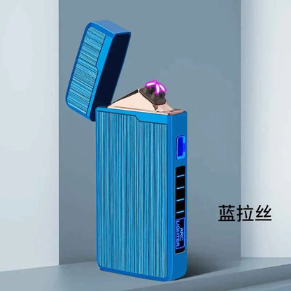 Plasma Dual ARC Touch Sensitive Lighter USB Rechargeable Windproof Flameless Lighter Gift for Men