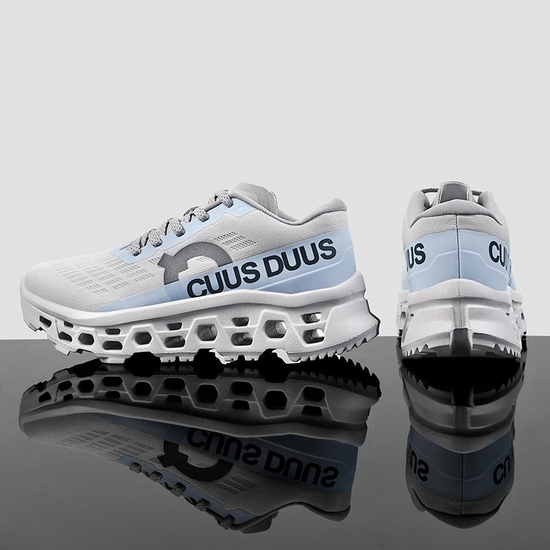Cushion Running Trainers – Supercritical EVA Shock-Absorbing Sneakers