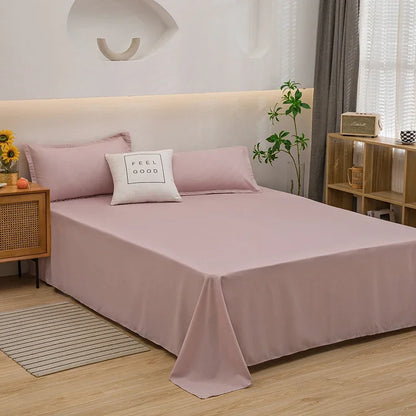 Solid Color Flat Sheet, Dorm & Student Bedding