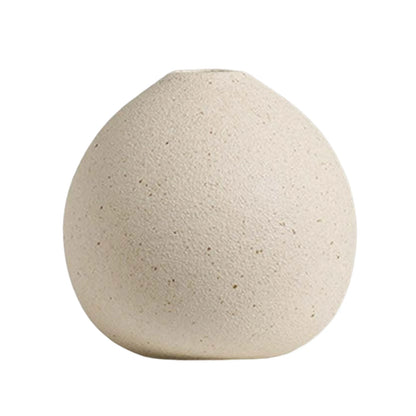 Nordic Flower Vases Floral Arrangements Decorative Art Vases Boho Ceramic Vase for Farmhouse Entryway Home Mantel Accessories