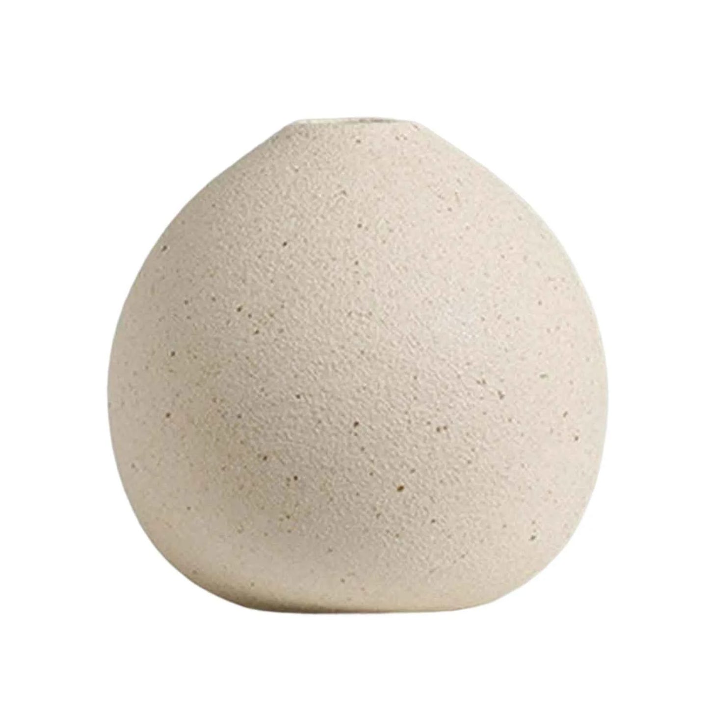 Nordic Flower Vases Floral Arrangements Decorative Art Vases Boho Ceramic Vase for Farmhouse Entryway Home Mantel Accessories