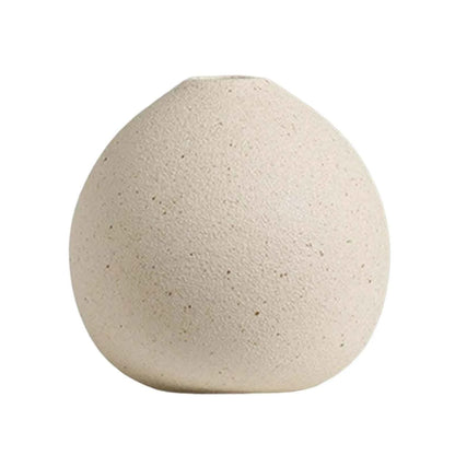 Nordic Flower Vases Floral Arrangements Decorative Art Vases Boho Ceramic Vase for Farmhouse Entryway Home Mantel Accessories