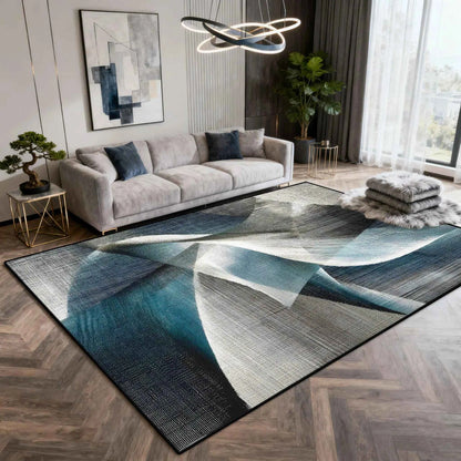 Nordic Light Luxury Carpet Abstract Art Decoration Home Living Room Large Rugs 200×300 Bedroom Cloakroom Plush Foot Mat Washable