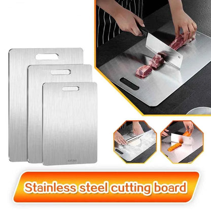 316 Thickened Cutting Board Stainless Steel Cut Vegetables Meat Chopping Board Cooking Tools Anti-mold Cutting Boards Mats