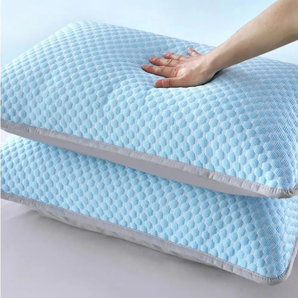 Cotton Anti-Mite Pillow Protector, Half-Pack Grey