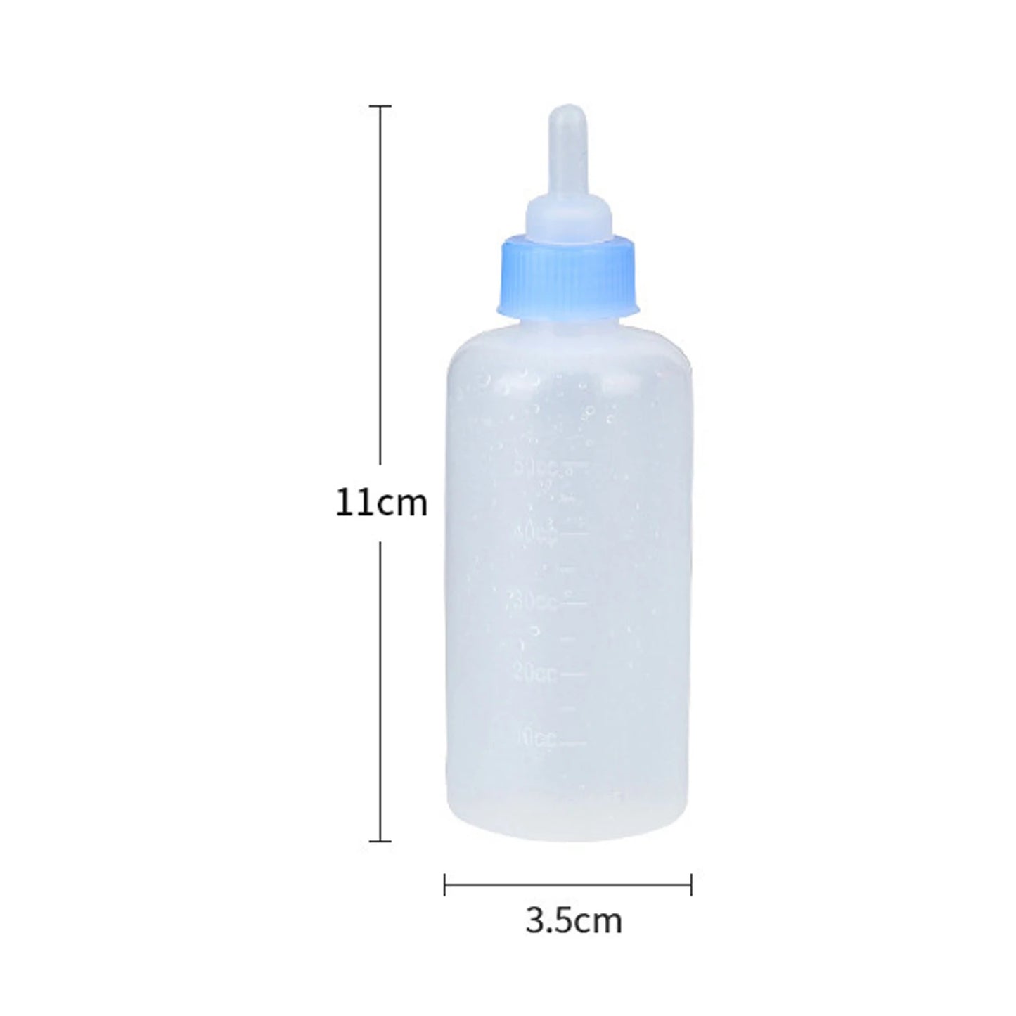 Pet Silicone Milk Bottle Set – 60ml Feeding Bottle & Water Dispenser for Dogs & Cats