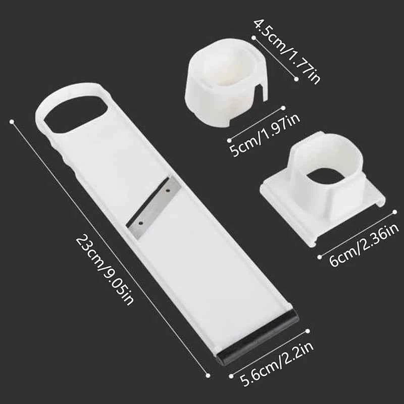 ;2 In 1 Ginger Garlic Cutter Slicer Manual Slicing Grinding Lazy Double-Sided Vegetable Cutting Chopper Home Kitchen Gadgets.