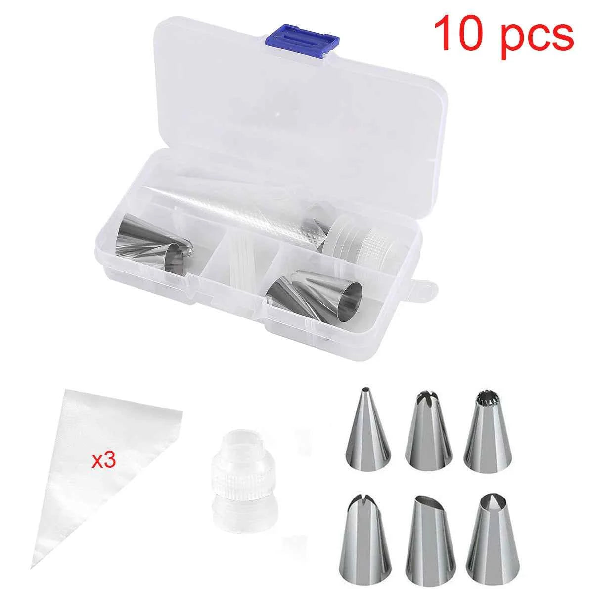 Pastry Socket Cake Nozzles for Confectionery Professional Set Icing Cream Piping Tips Cookies Cupcake Cake Decorating Tool