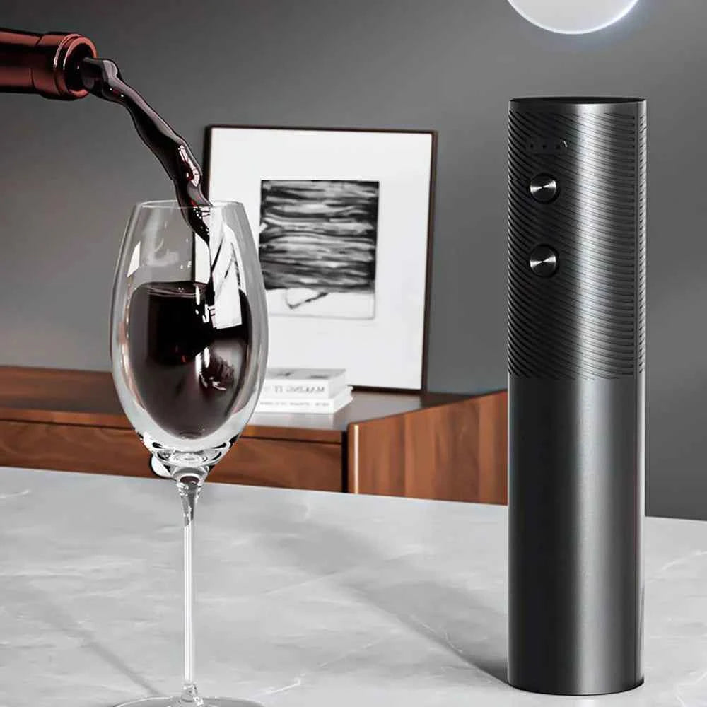 Electric Wine Bottle Opener Best Automatic Easy Red Wine Corkscrew Sommelier and Waiter's Corkscrew USB charger Wine Tools