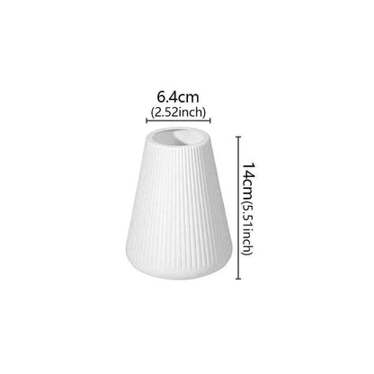 Elegant Nordic Flower Vase Durable Plastic Vase Ornaments, Flower Arrangement, Home Living Room Decoration,  Flower Creative Art