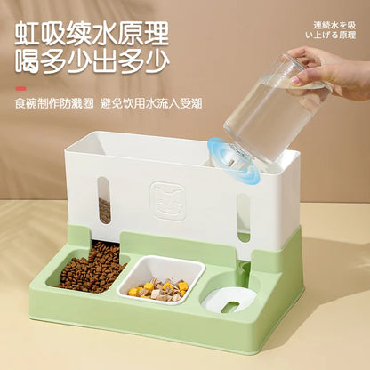 Integrated Automatic Water Dispenser & Feeder