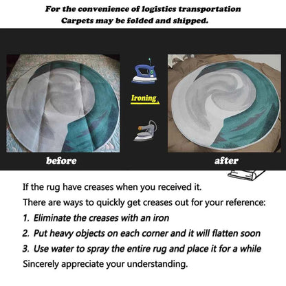 Nordic Light Luxury Carpet Abstract Art Decoration Home Living Room Large Rugs 200×300 Bedroom Cloakroom Plush Foot Mat Washable