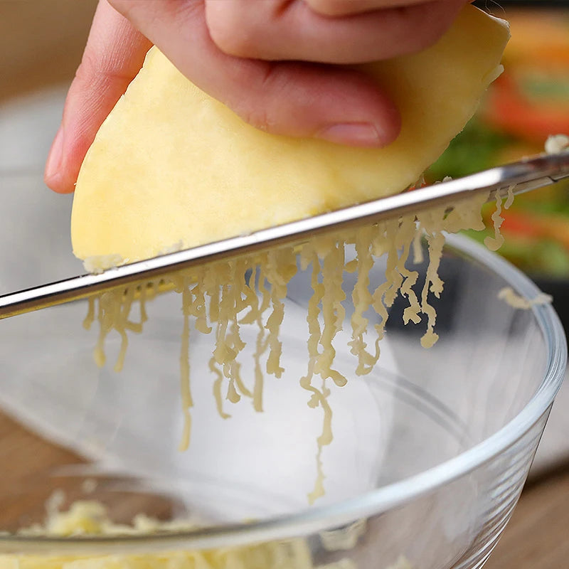 Cheese Grater Multi-purpose Stainless Steel Sharp Vegetable Fruit Tool Cheese Planer Cheese Knife Kitchen Accessories GH540
