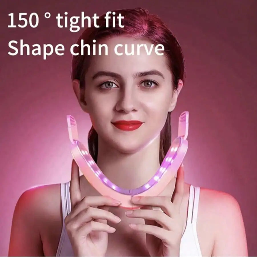 5-Mode Face Massager | V-Shape Lifting & Heating