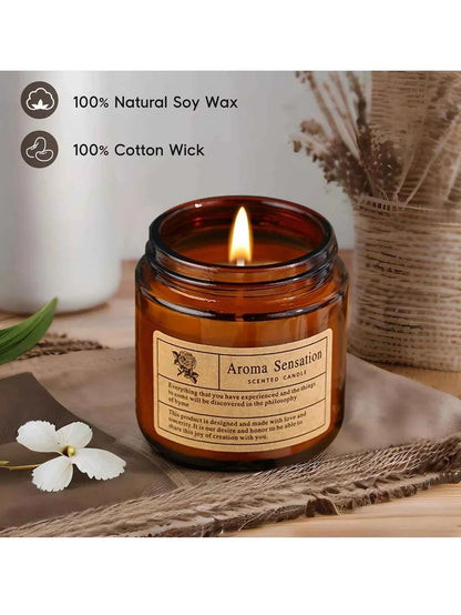 Canned candles are perfect gifts for couples and students' birthday parties, suitable for families to relieve stress and meditat