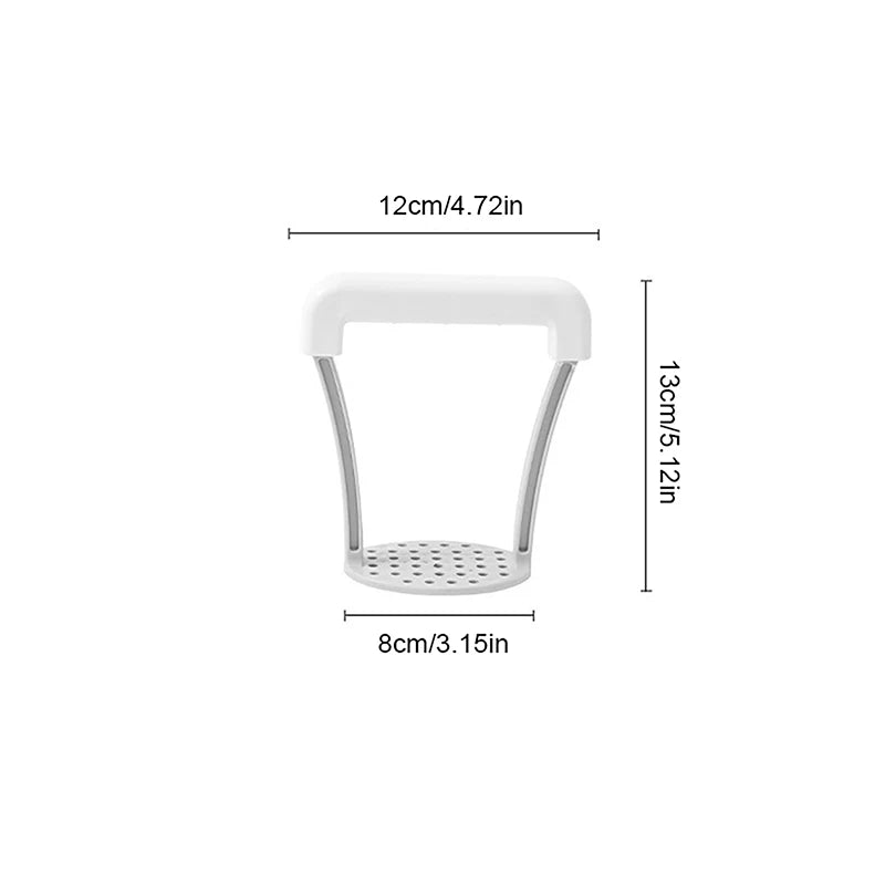 Kitchen Gadget Creative Mud Press Masher Puree Juice Maker Stainless Steel Potatoes Crusher Pusher Fruit Tools Cocina Cozinha