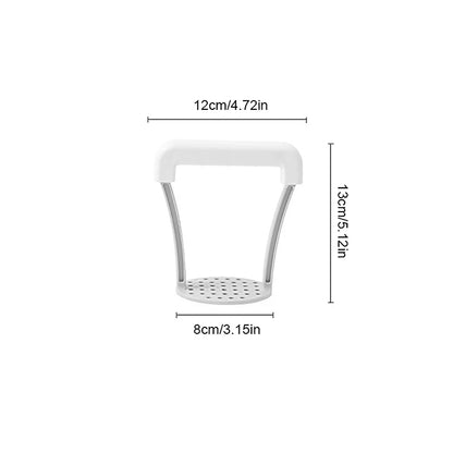 Kitchen Gadget Creative Mud Press Masher Puree Juice Maker Stainless Steel Potatoes Crusher Pusher Fruit Tools Cocina Cozinha