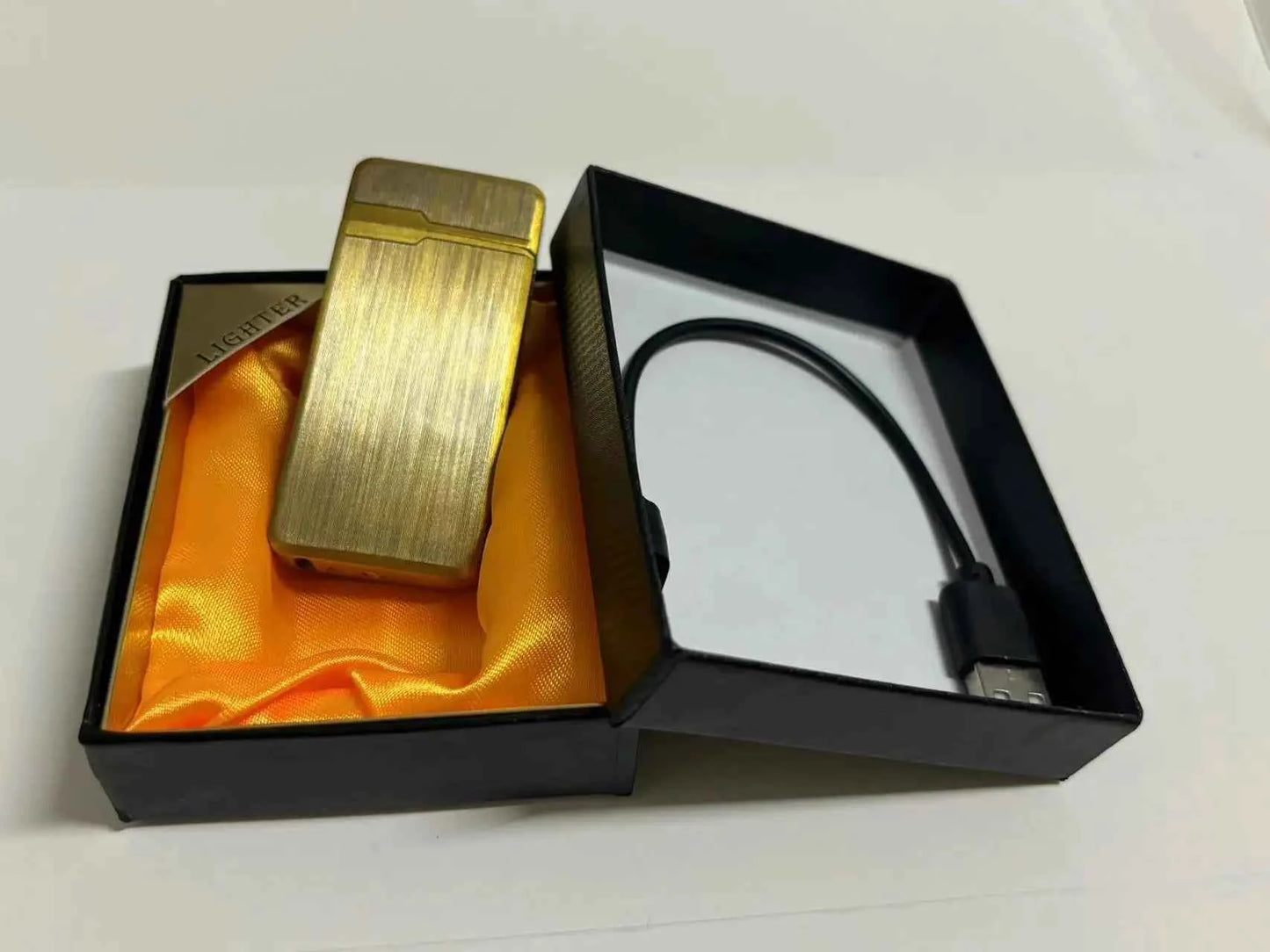 Plasma Dual ARC Touch Sensitive Lighter USB Rechargeable Windproof Flameless Lighter Gift for Men