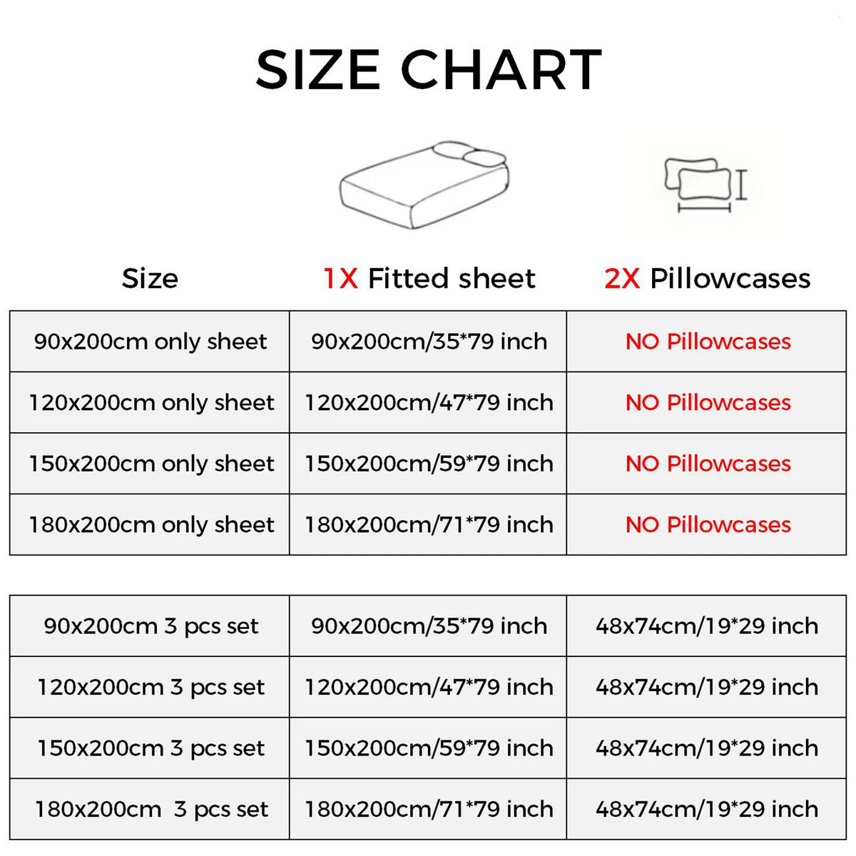 Fashion Flower Print Fitted Sheet, 100% Cotton