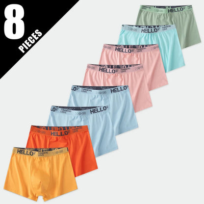 Men's Printed Boxer Underwear — 5 or 10 Pack Comfortable Plus Size Sports Boxers