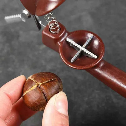 Creative Chestnut Clip Stainless Steel Walnut Clip Multi-functional Sheller Chestnut Peanut Opener Kitchen Tools Cutter Gadgets