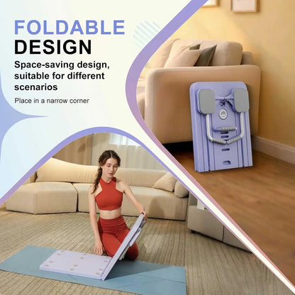 Multifunctional Pilates Board with Resistance Bands | Push-Up & Core Trainer