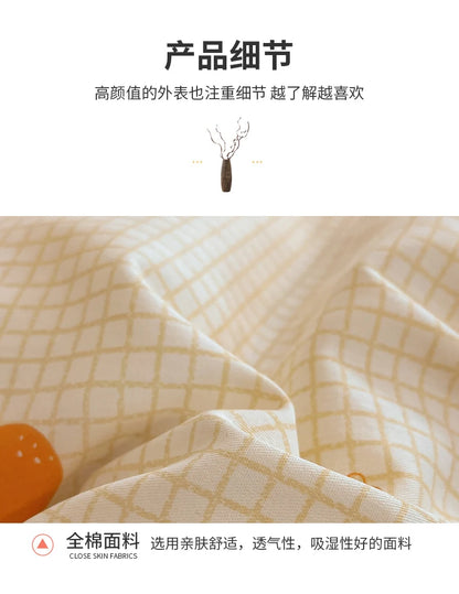 Fashion Flower Print Fitted Sheet, 100% Cotton
