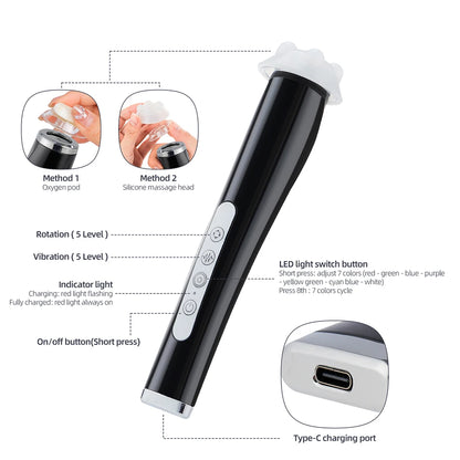 CO2 Oxygen Bubble Pen – Portable Facial Beauty Device