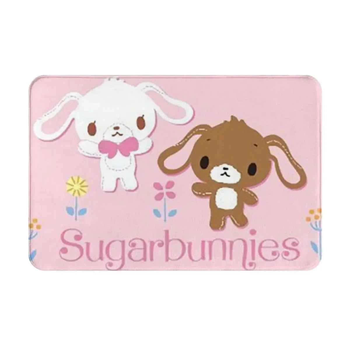 Sugarbunnies Carpet Non-slip Doormat Floor Mat Antiwear Rug for Kitchen Entrance Home Bedroom Cute Footpad Mats Home Decoration