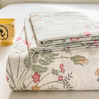 100% Cotton All-Season Flat Sheet, Wrinkle-Resistant