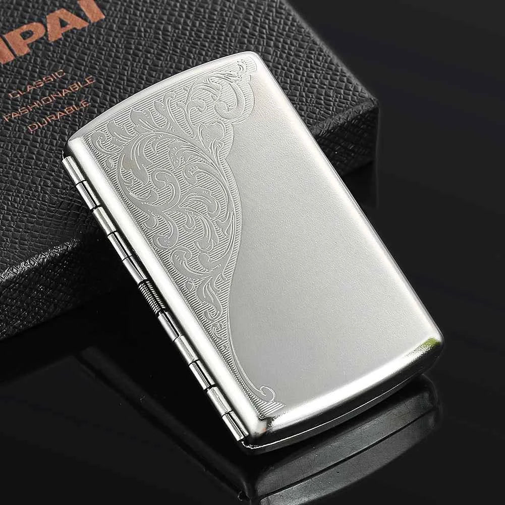 1PC Mini Portable Cigarette Case Dropshipping Smoking Accessories Double-sided Clamshell Smoke Set Gift Craft Supplies