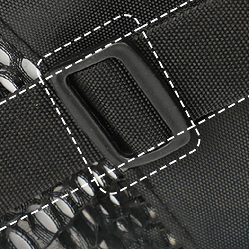 Yoga Mat Bag with Mesh Window Oxford Cloth Lightweight Waterproof for Gym Beach Travel Yoga Strap Storage