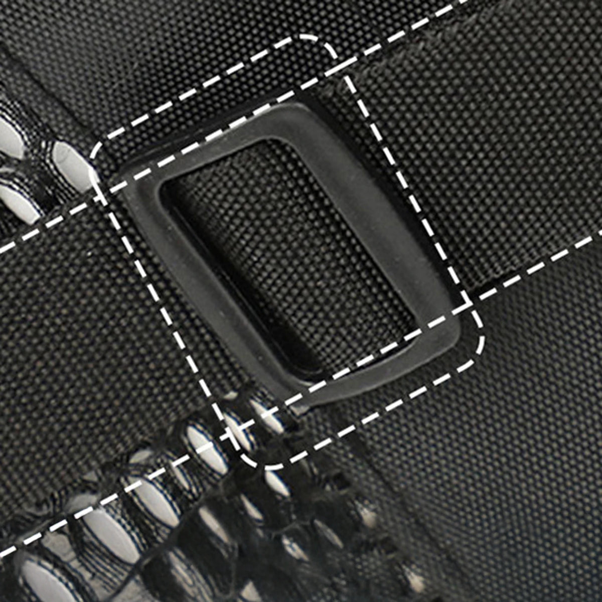 Yoga Mat Bag with Mesh Window Oxford Cloth Lightweight Waterproof for Gym Beach Travel Yoga Strap Storage