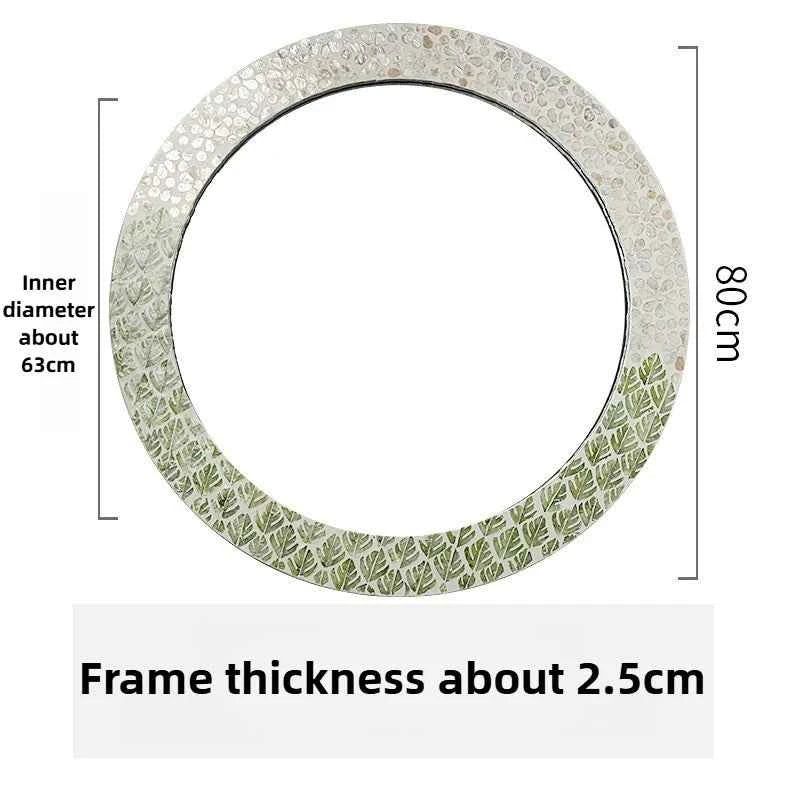 Wall Hanging Decorative Mirrors Living Room Glass Bedroom Decorative Mirrors Bathroom Aesthetics Makeup Mirror Room Decor