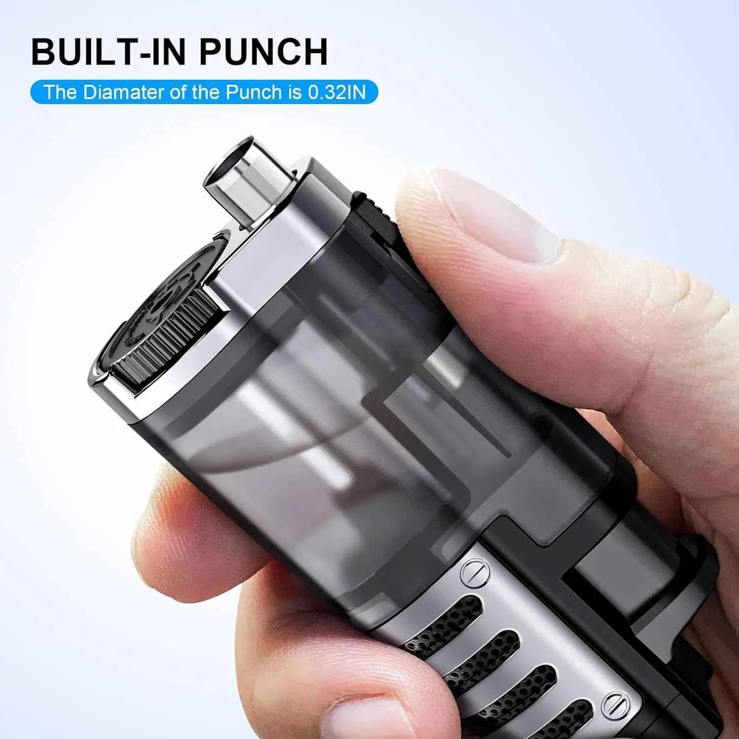 Cigar Butane Refillable Triple Jet Torch Lighter Windproof Adjustable Flame Lighter Men Cigarette Accessories Gifts FastShipping