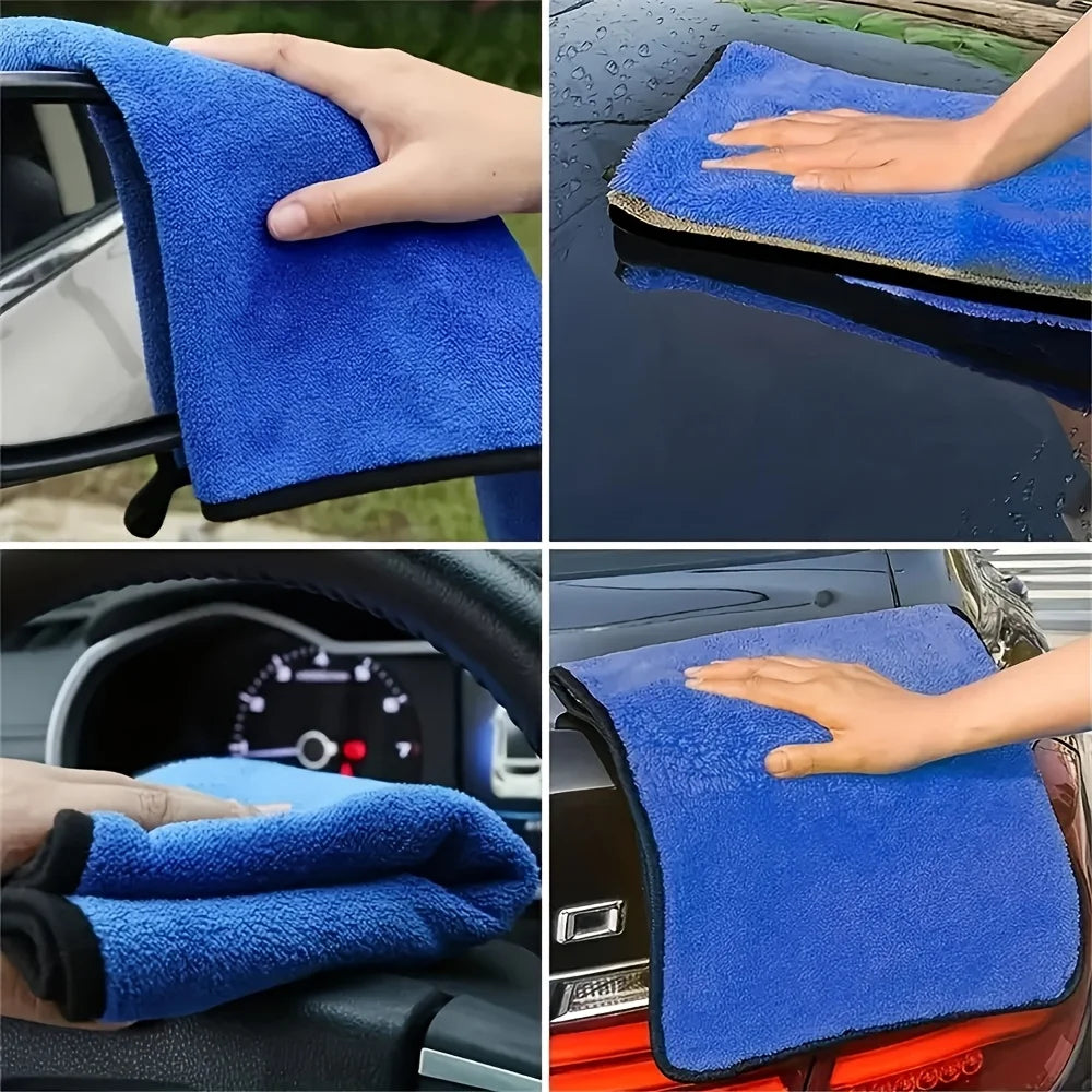 Microfiber Car Cleaning Towels, Gift-Ready Multi-Pack