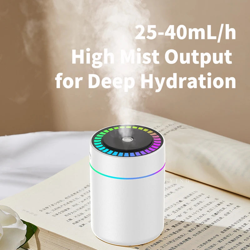 180ML Mini USB Aroma Humidifier & Essential Oil Diffuser with LED Light