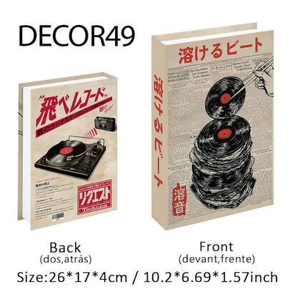 Decorative Faux Books Storage Box Coffee Table Hotel Bedroom Living Room Bookshelf Home Decor Interior Aesthetics Shooting Props