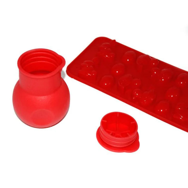 1pc Silicone Chocolate Melting Pot Butter Heat Milk Pourer Jug Butter Sauce Milk Baking Pouring Kettle Baking Tools