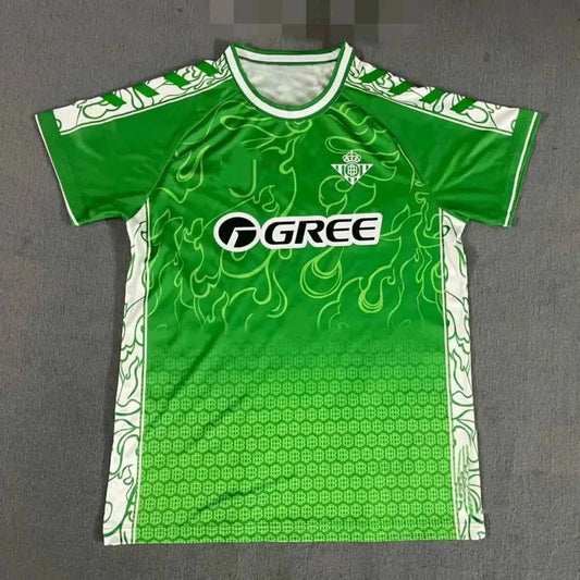 Soccer Fans T Shirt Youth Outdoor Sport Football T Shirt 2025 Summer Breathable Quick Drying Betis Training Uniform Jersey Tops