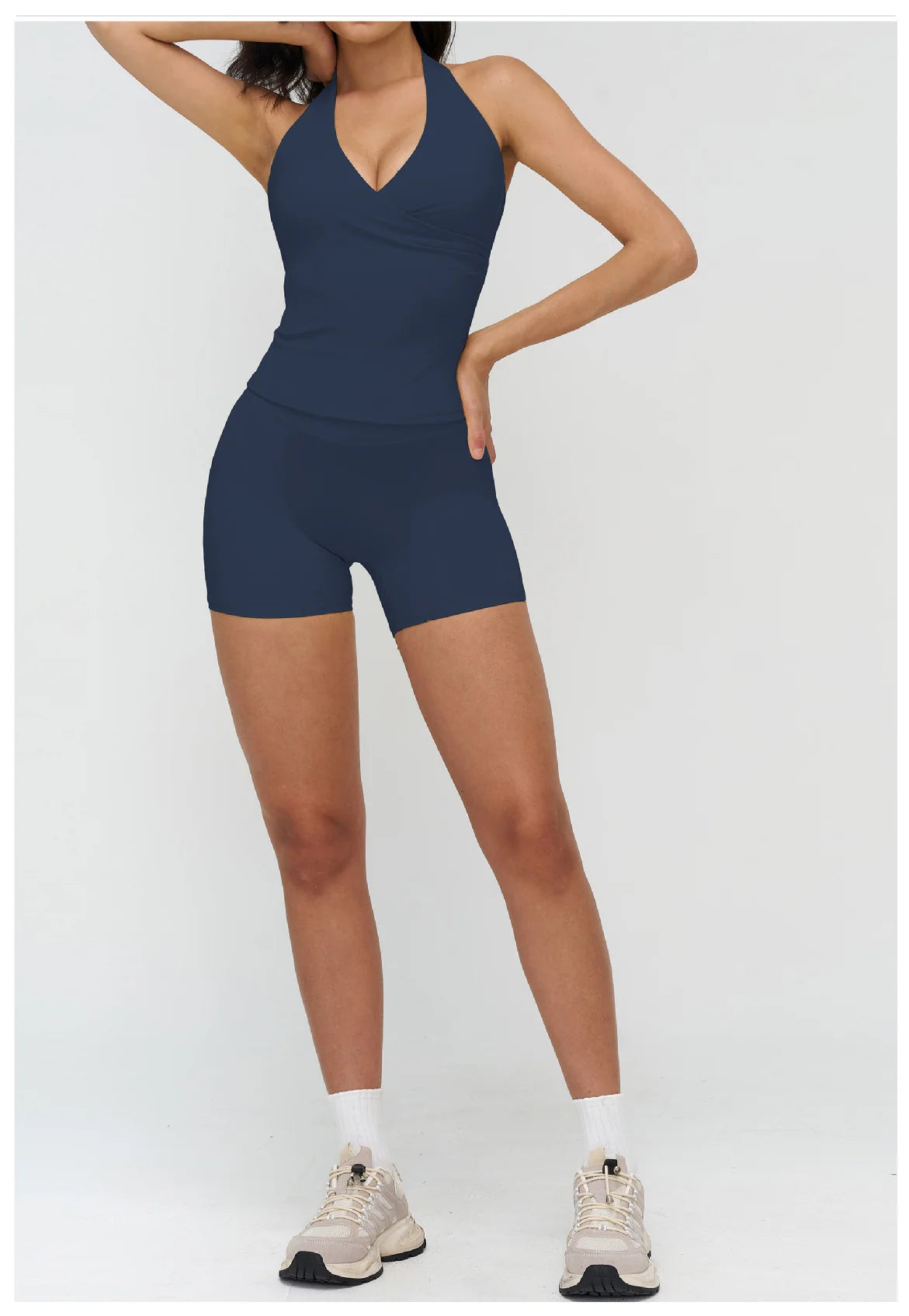 Women’s 2-Piece Yoga Tracksuit — High Waist Leggings & Sports Top