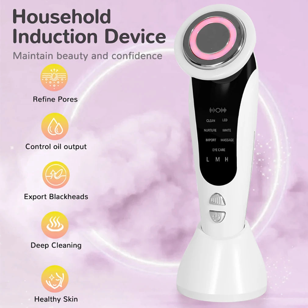 Electric Face Lift Massager, 7 Modes, Wireless