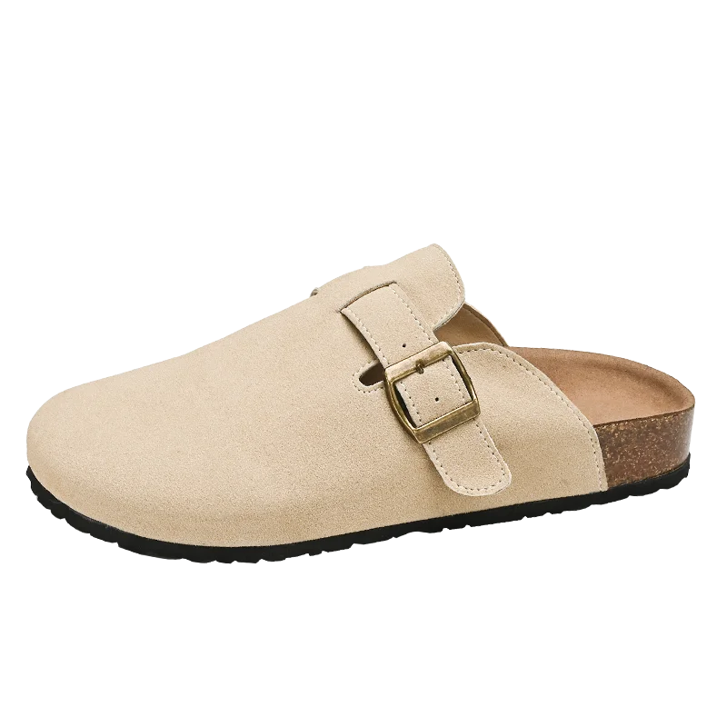 Fashion Men Mules Shoe with Arch Support Birkens Mens Shoes Men's Suede Sandals Retro Cork Clogs Unisex Classic Beach Тапочки