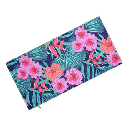 Microfiber Camping Towel 59 X 27.5 Inch Sand Proof Swimming Pool