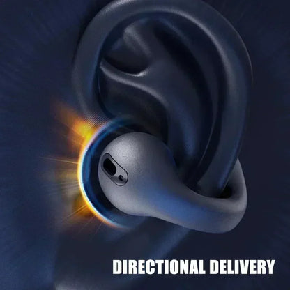 T75 Bone Conduction Headphones – Bluetooth 5.3, HiFi Sound, Waterproof Sport Headset