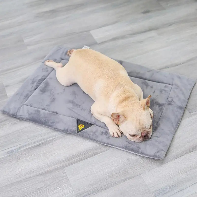 Self-Heating Pet Bed, Flannel, No Batteries Needed