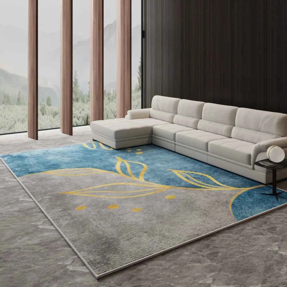 VIKAMA Nordic Light Luxury Living Room Carpet Sofa Coffee Table Floor Mat Bedroom And Lounge Large Area Carpet Home Decoration